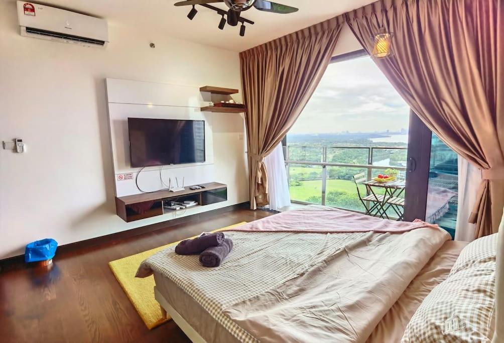 1519 Almas Suites Seaview Sunrise Netflix By Stay นุสาจายา ภายนอก รูปภาพ